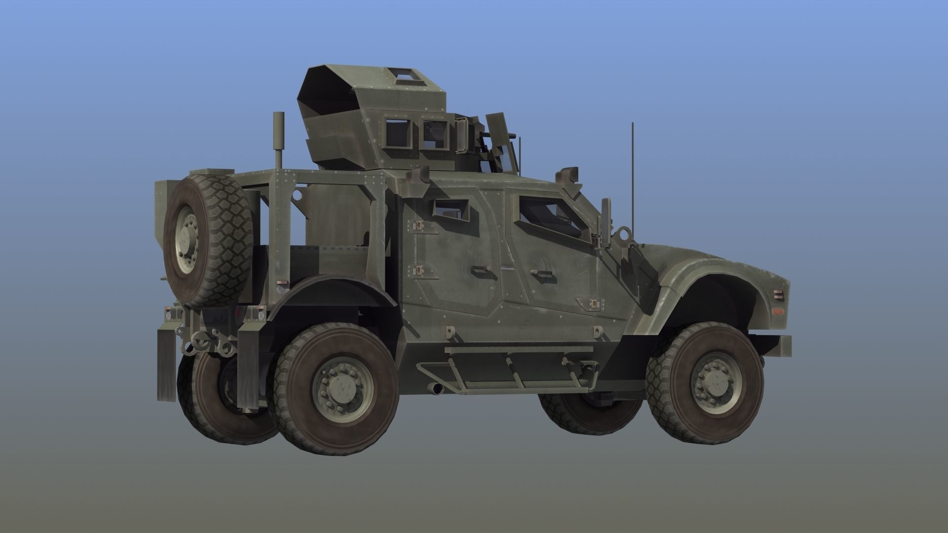 M-ATV M1240A1 MRAP 3D model_8