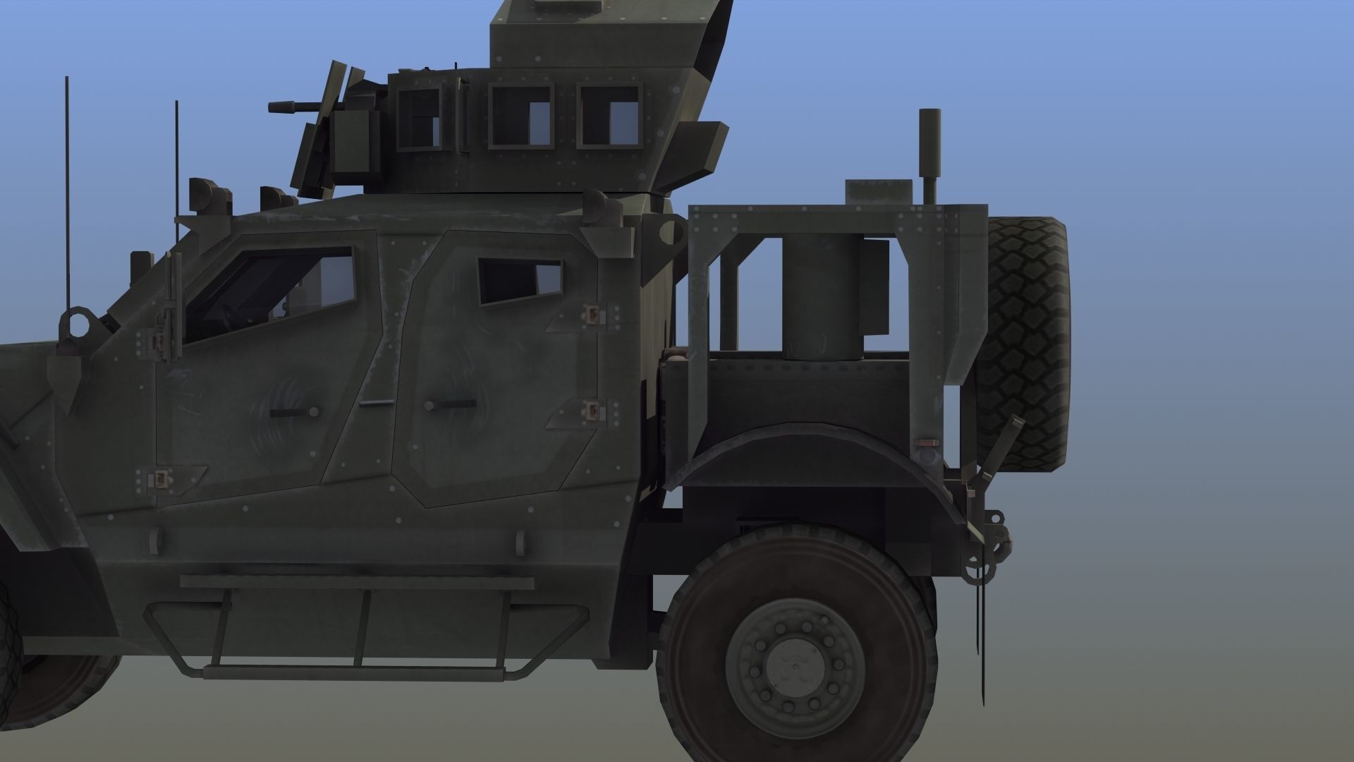 M-ATV M1240A1 MRAP 3D model_9