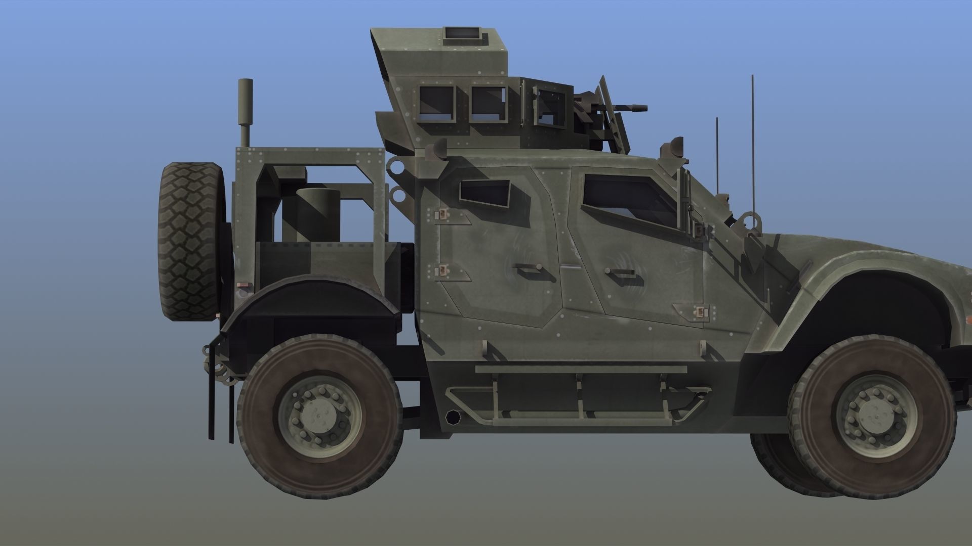 M-ATV M1240A1 MRAP 3D model_5
