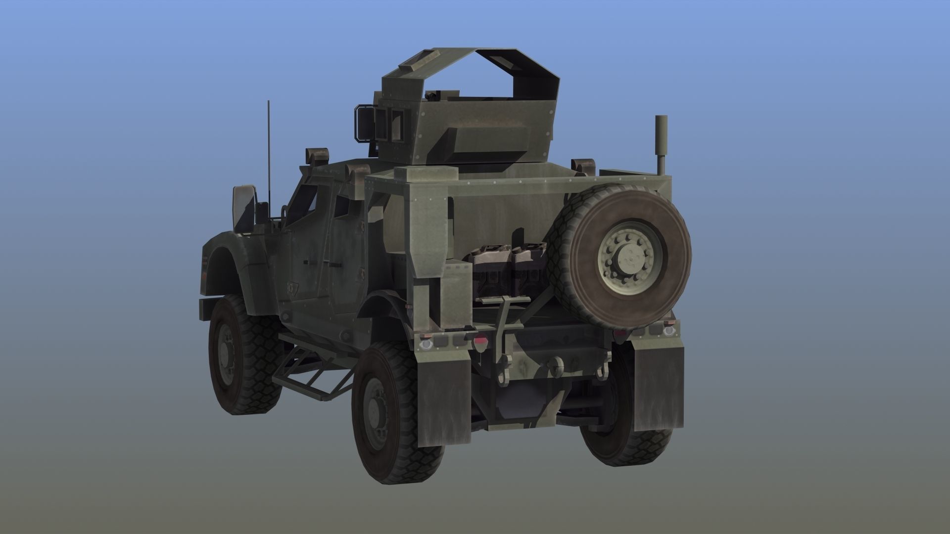 M-ATV M1240A1 MRAP 3D model_3
