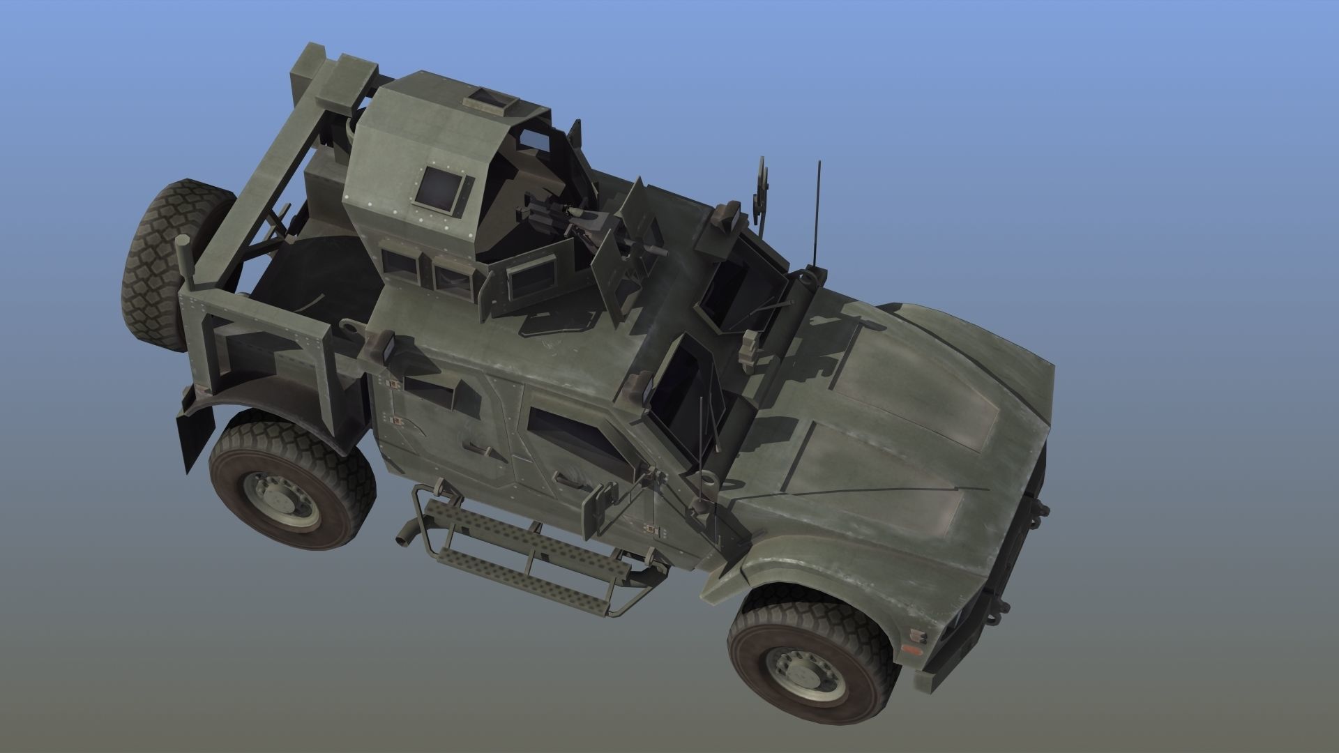 M-ATV M1240A1 MRAP 3D model_20