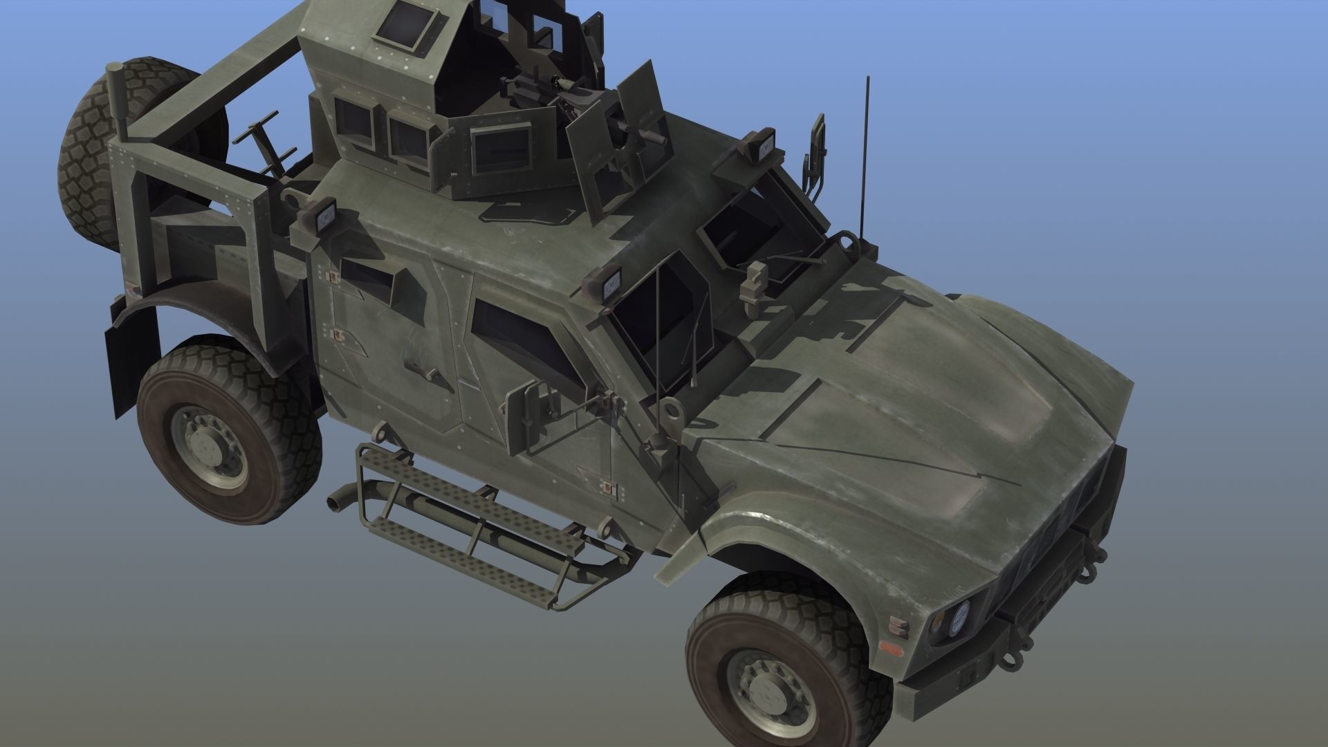 M-ATV M1240A1 MRAP 3D model_19
