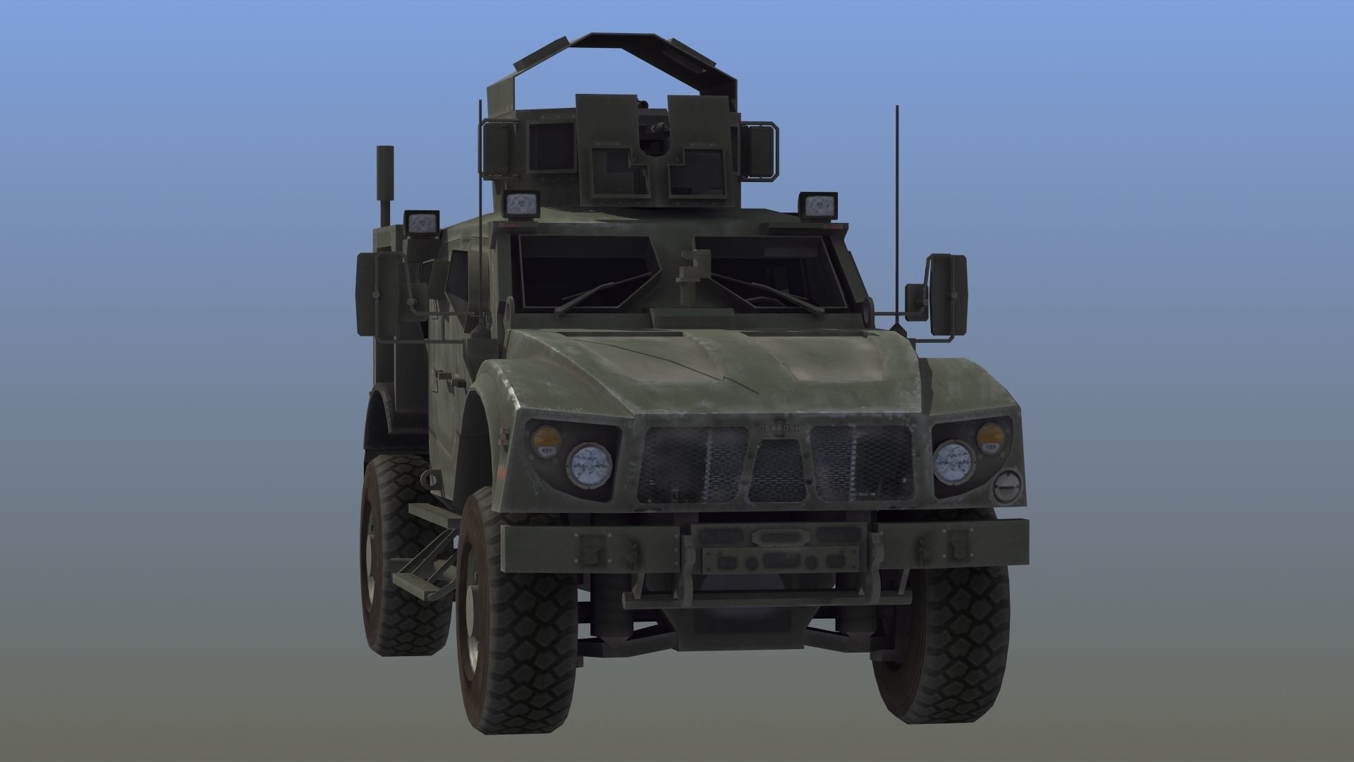 M-ATV M1240A1 MRAP 3D model_14