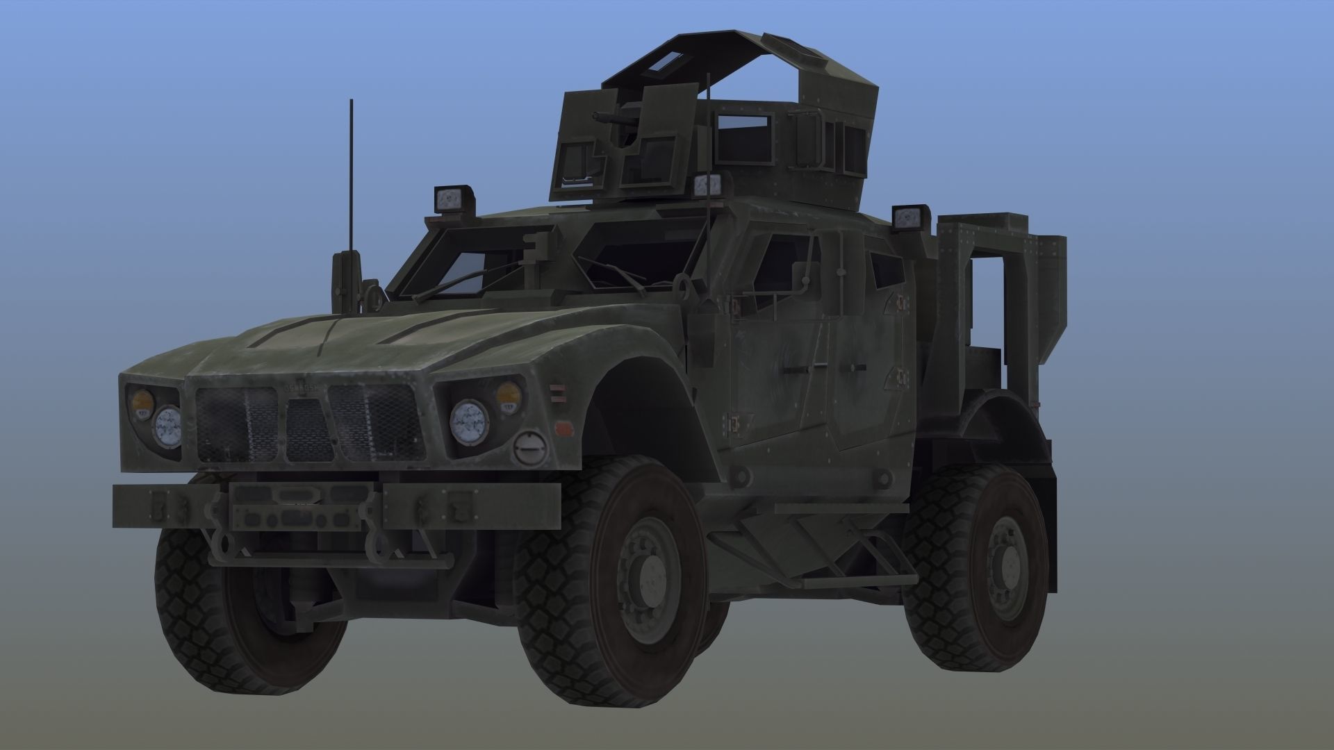 M-ATV M1240A1 MRAP 3D model_16