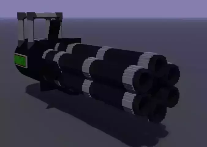 Voxel Minigun