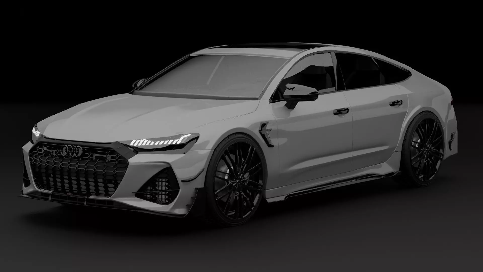 Audi RS 7-R ABT 3D model_0