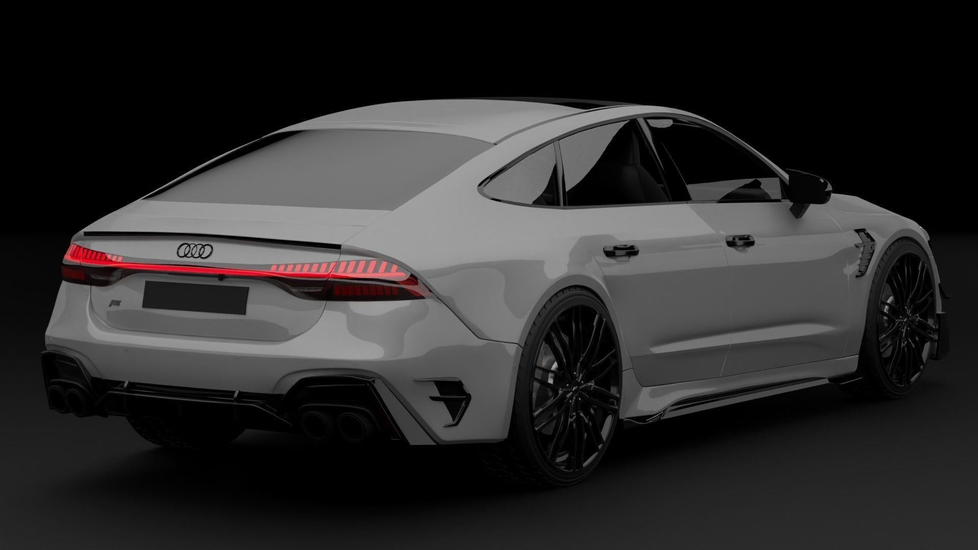 Audi RS 7-R ABT 3D model_4