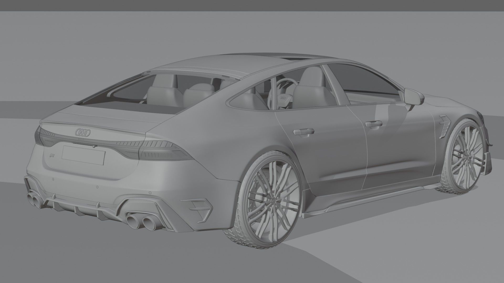 Audi RS 7-R ABT 3D model_20