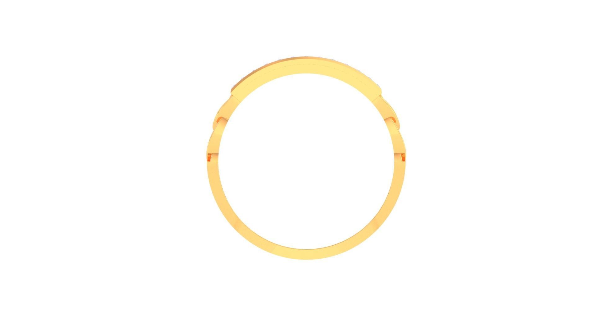 Men Groom Gents Diamond Ring 3dm stl obj mtl 3mf glb 3D print model_8