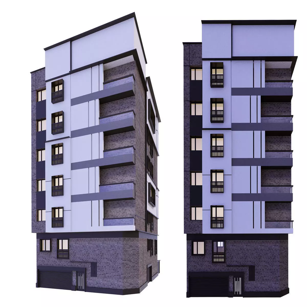 Building 8 3D model_0