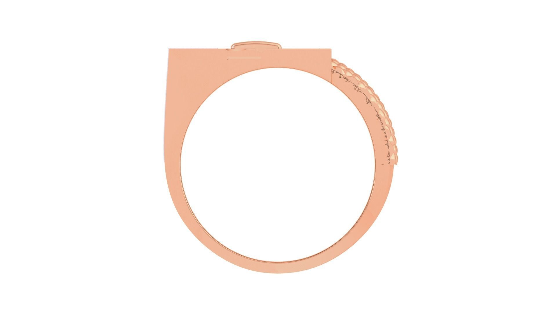 Belt Mens Groom Gents Diamond Ring 3dm stl obj mtl 3mf glb 3D print model_10