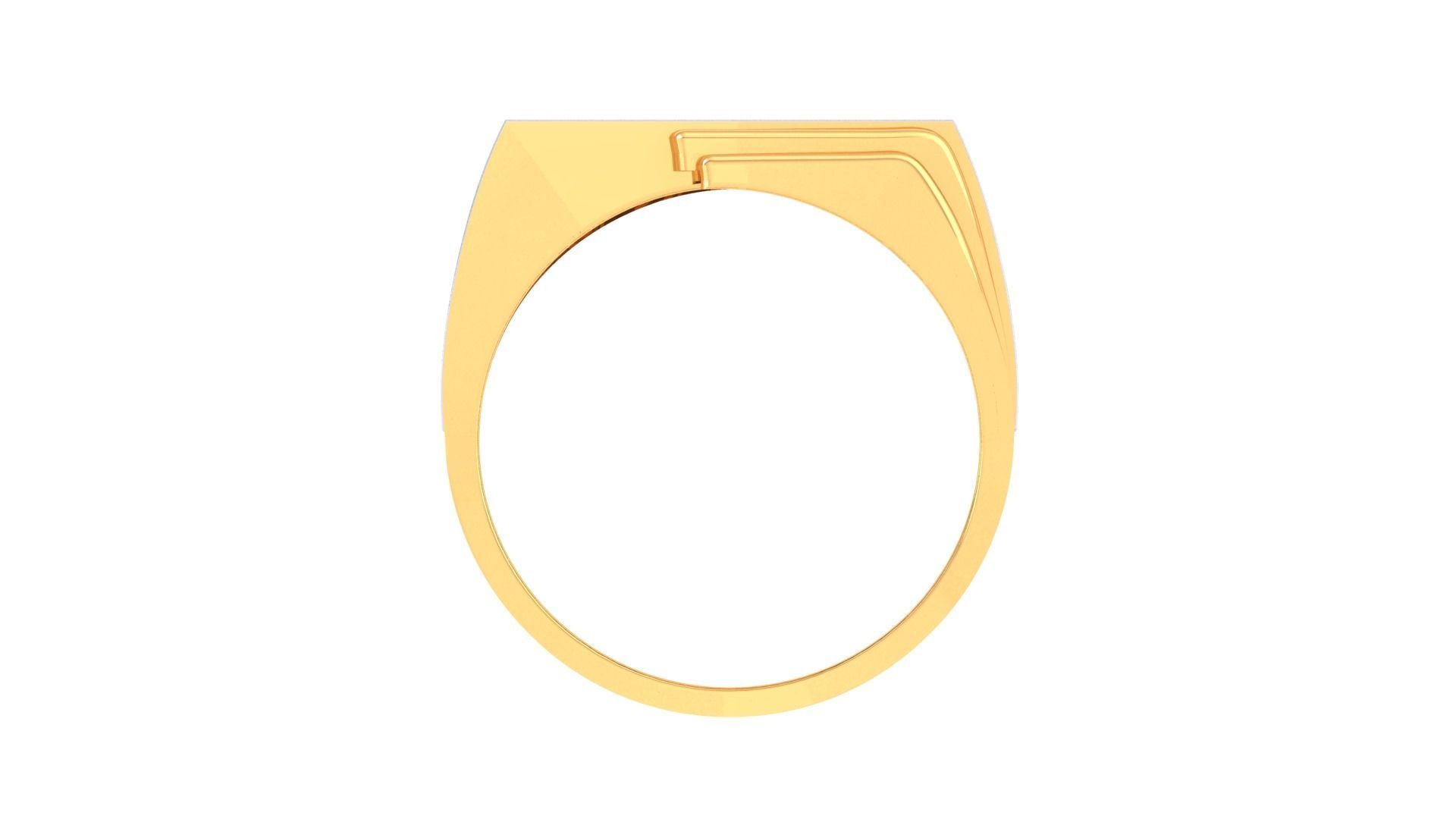 Men Groom Gents Diamond Ring 3dm stl obj mtl 3mf glb 3D print model_11