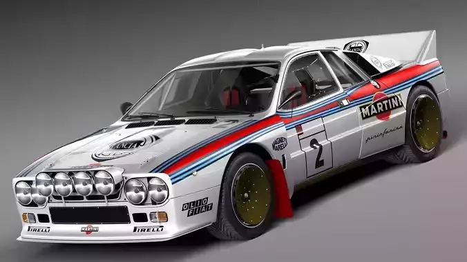 Lancia 037 1982-1983 3D model