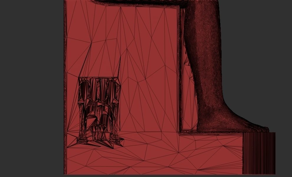 Statue of Egyptian pharaoh  Amenhotep 3d printable model  stl 3D print model_10