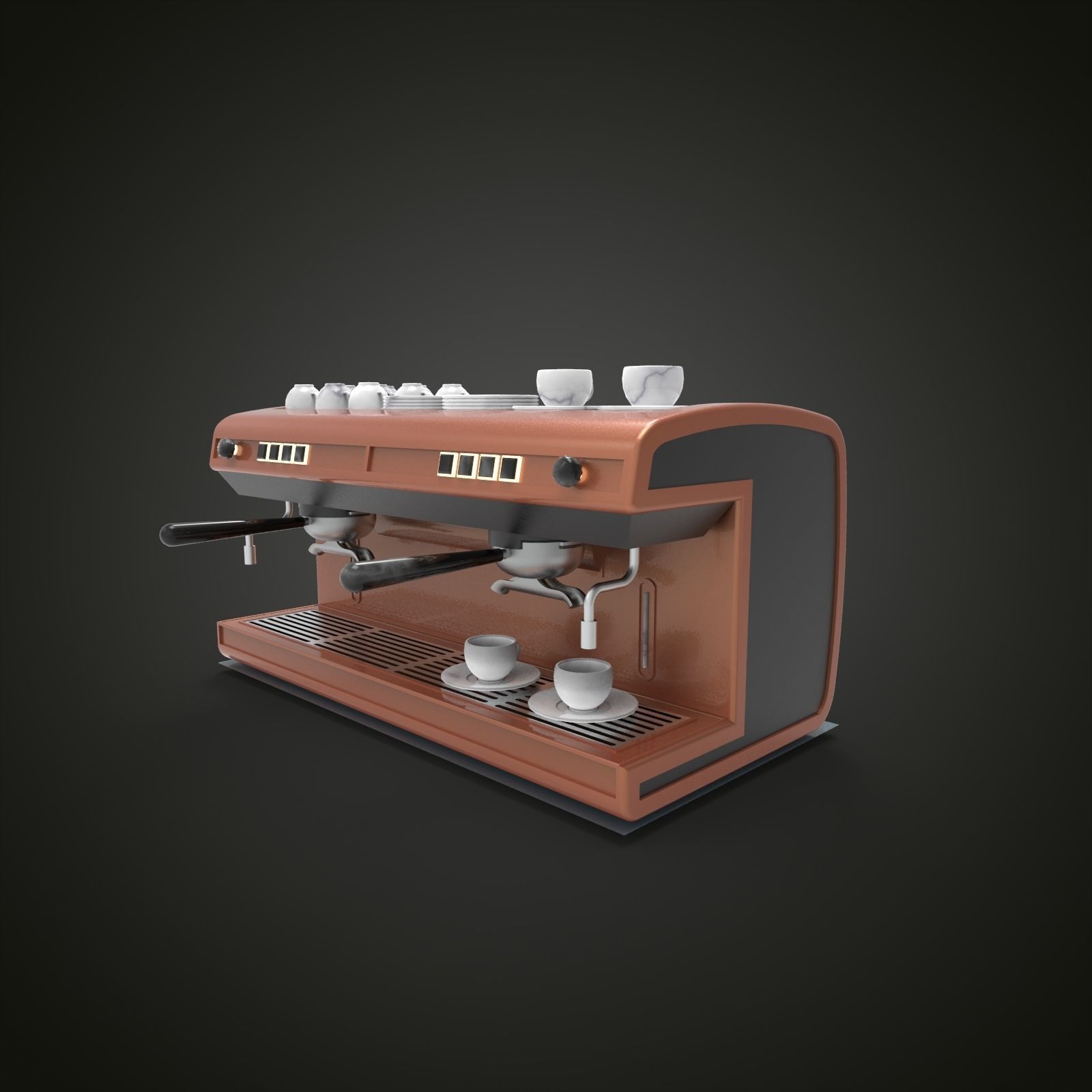Coffee Machine 3D model_1