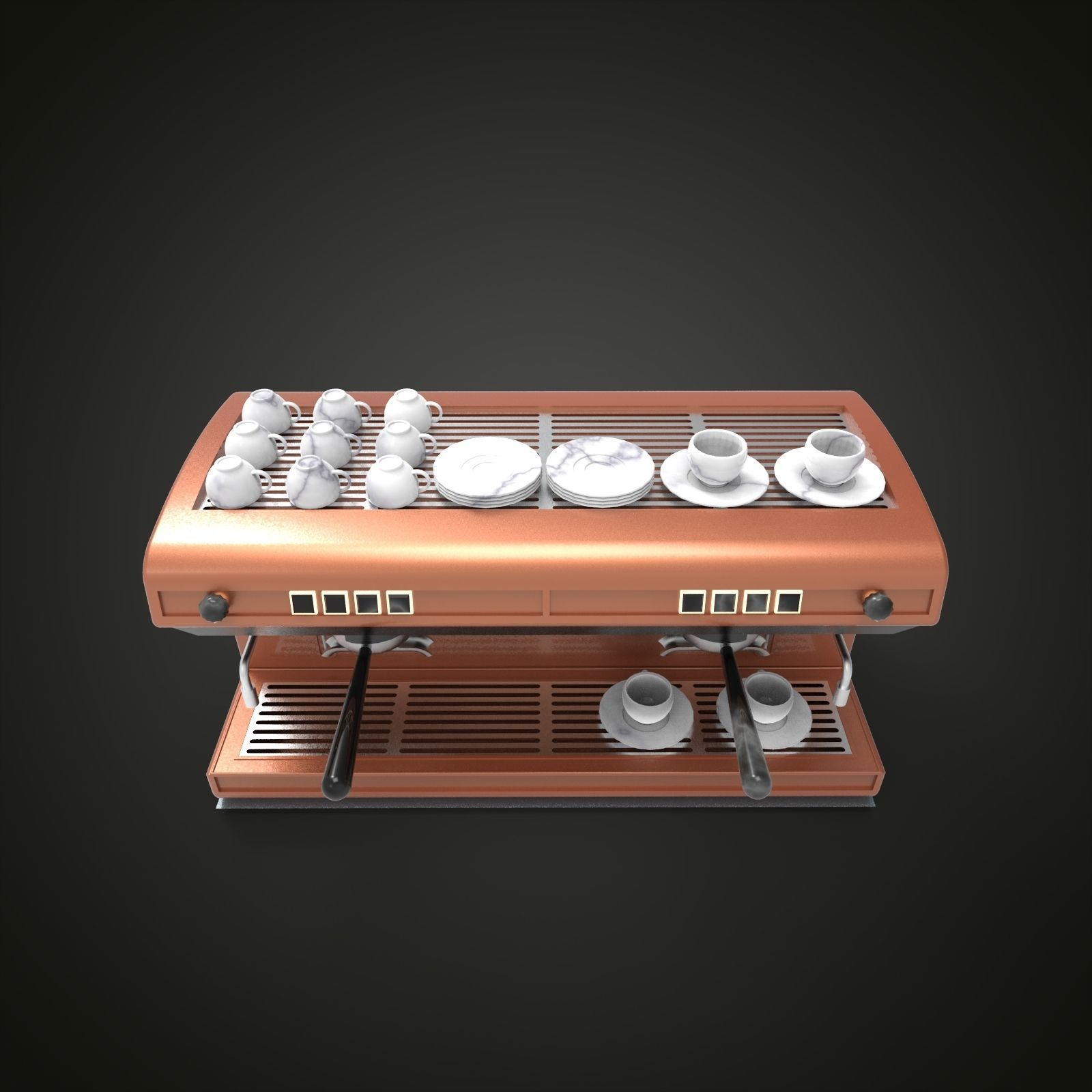 Coffee Machine 3D model_8