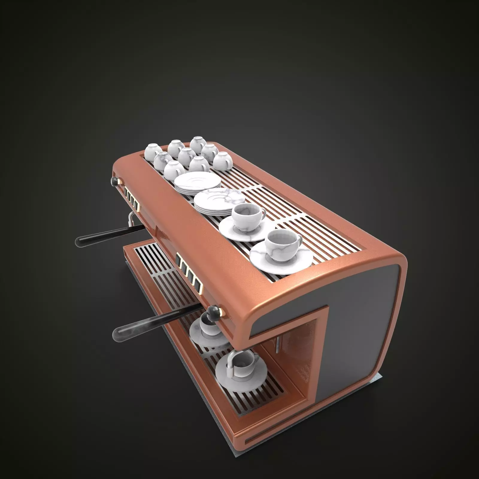 Coffee Machine 3D model_0