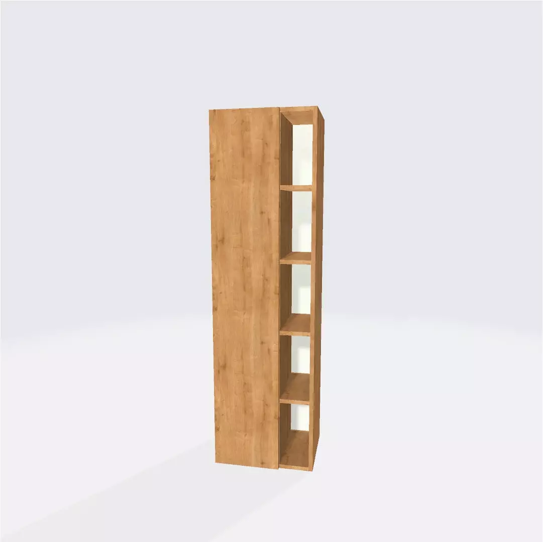 Bathroom Shelf Free low-poly 3D model