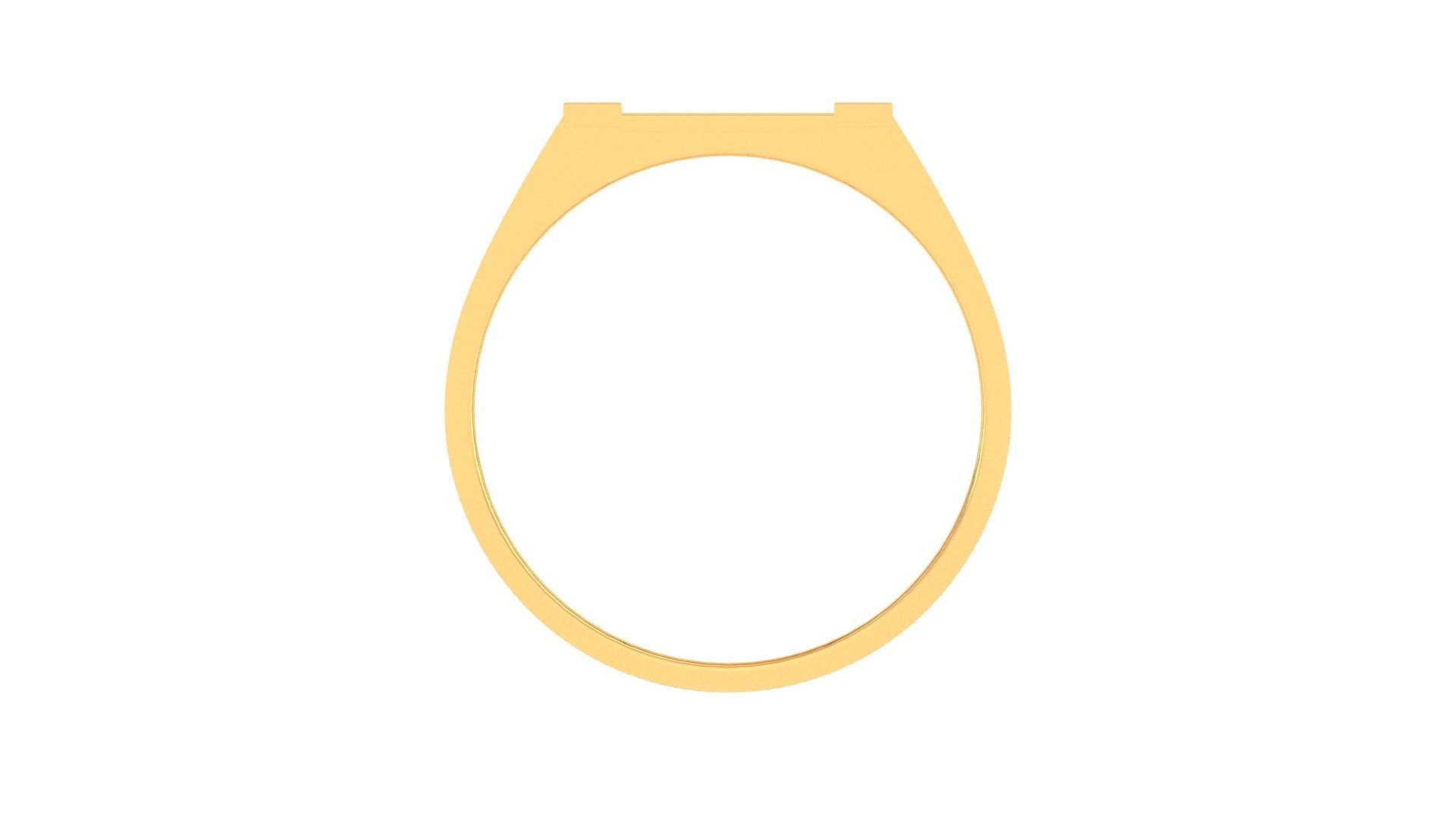 Men Groom Gents Diamond Ring 3dm stl obj mtl 3mf glb 3D print model_10