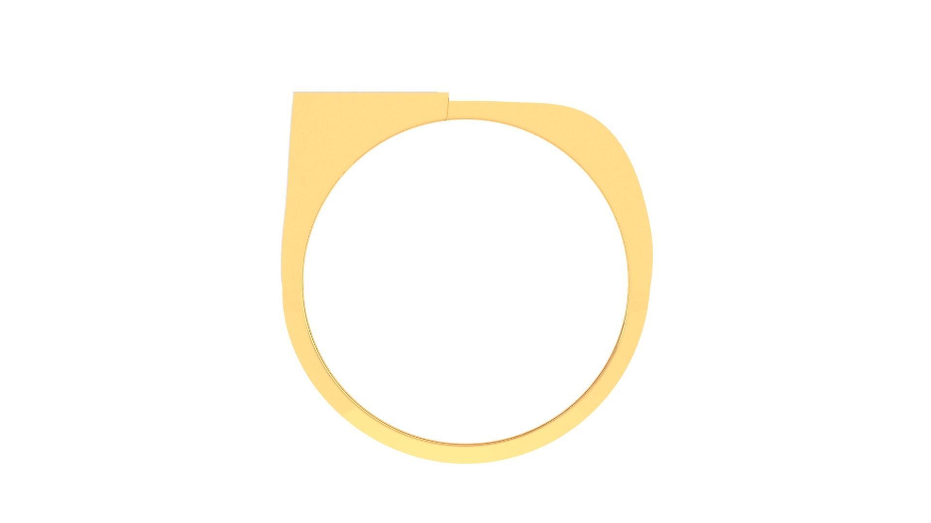 Waves on Diamond Beach Men Groom Gents Ring 3dm stl obj 3D print model_10