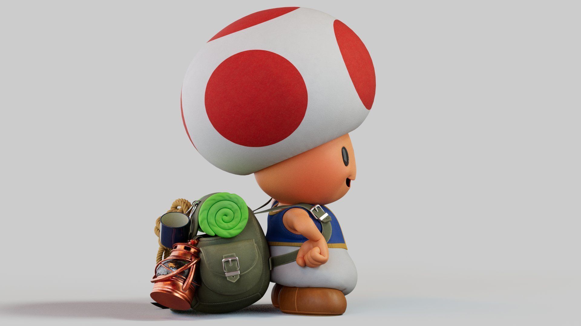 Toad Rig From The Super Mario Bros Movie 3D model_3