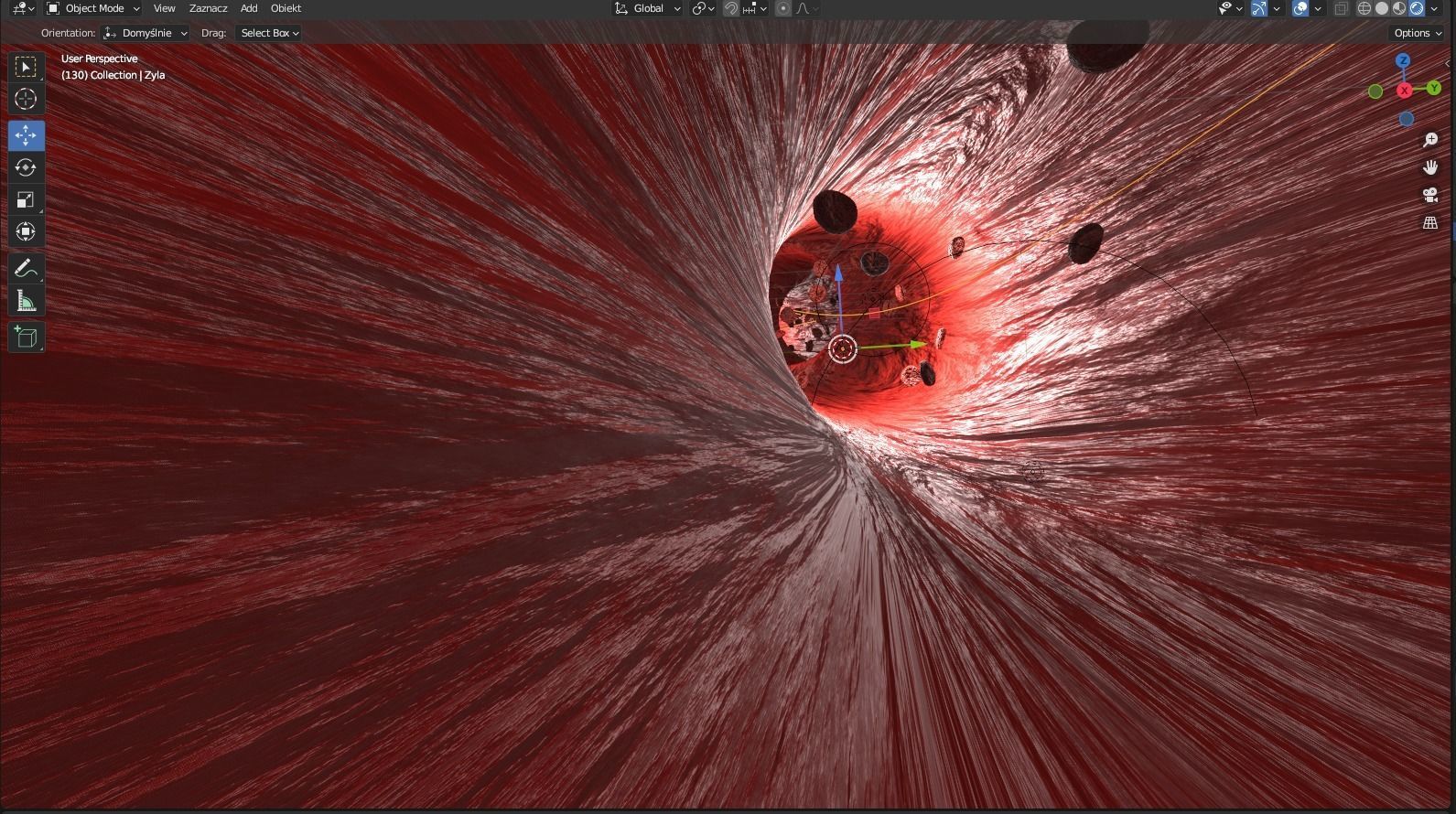 Realistic High-Resolution Blood Flow Animation  3D model_2