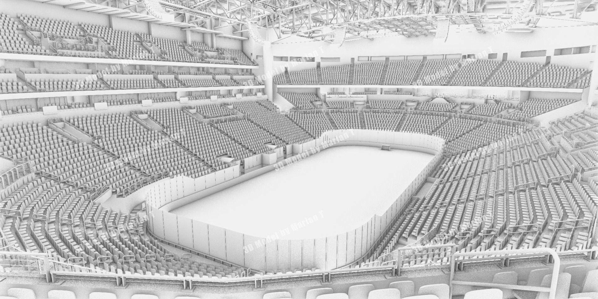 Bridgestone Arena - Nashville USA Low-poly 3D model_73