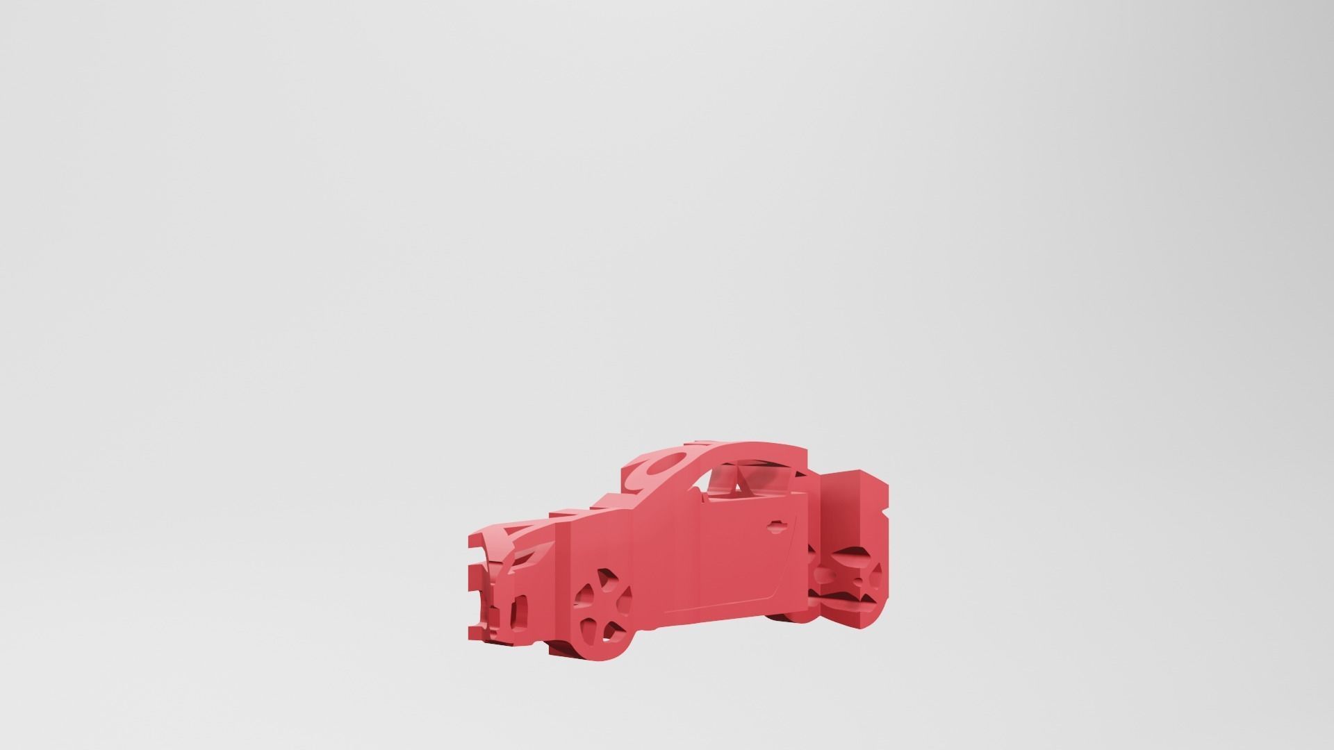 Audi TT RS FV - Keychain 3D print model_2
