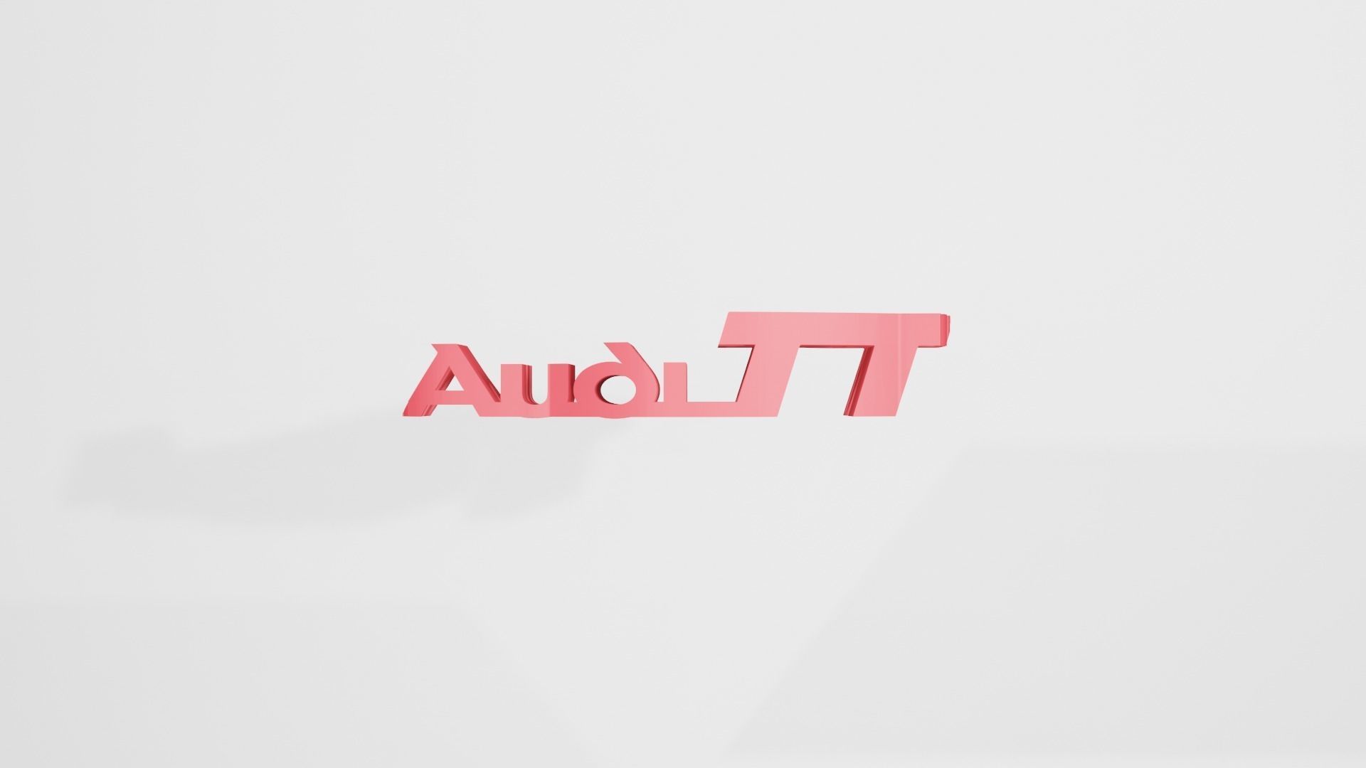 Audi TT RS FV - Keychain 3D print model_4