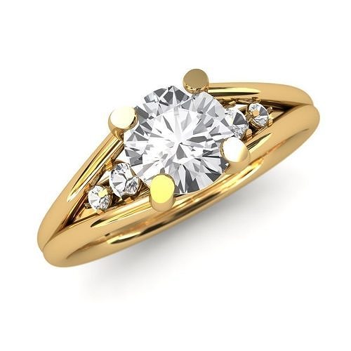 Engagement Ring Free 3D print model
