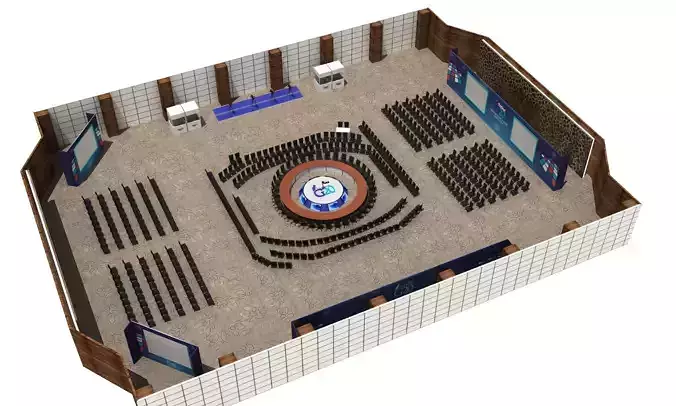 G20 Countries Meeting Stage And Setup 099