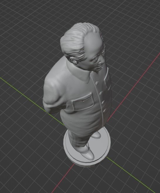 Mao Zedong 3D print model_27