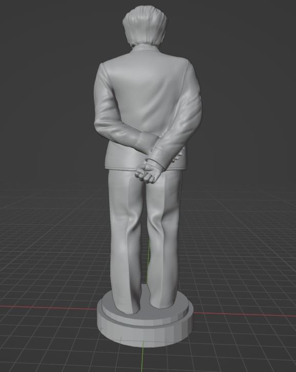 Mao Zedong 3D print model_3