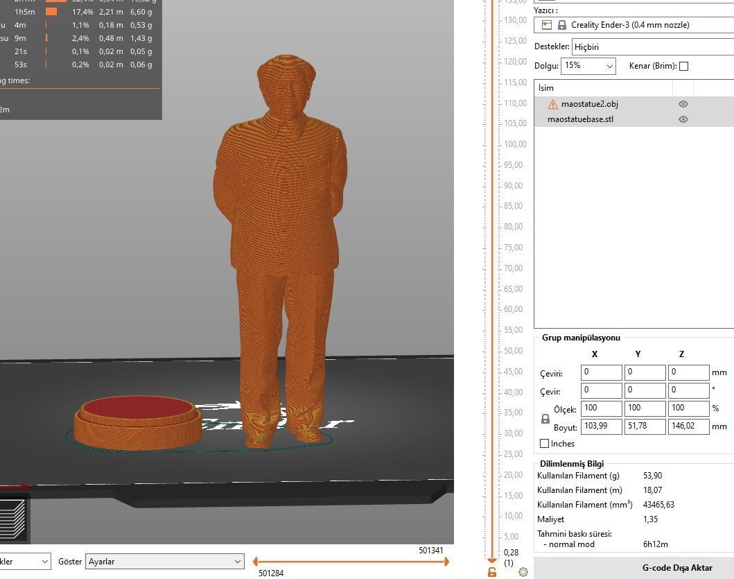 Mao Zedong 3D print model_23