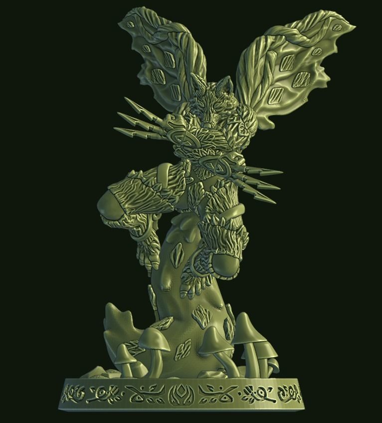 avatar of the fox 3D print model_5