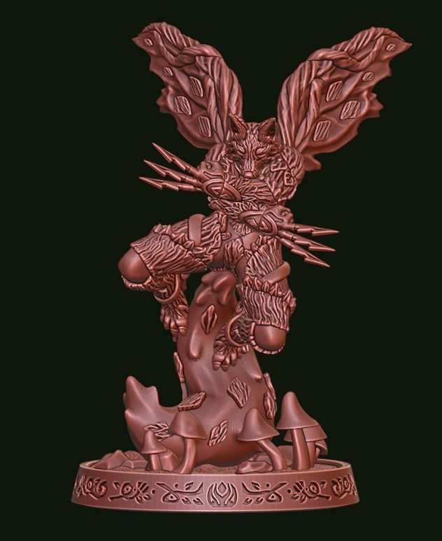 avatar of the fox 3D print model_6