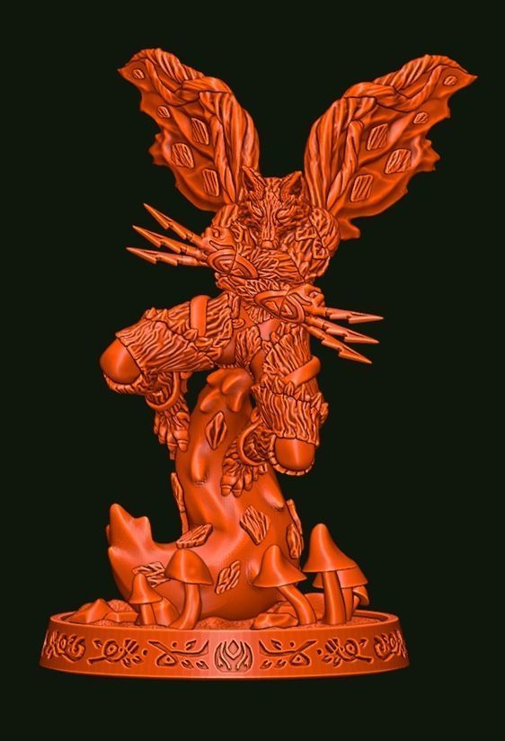 avatar of the fox 3D print model_7