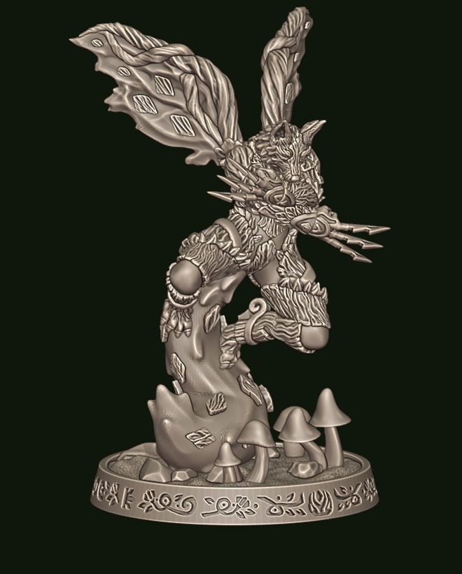 avatar of the fox 3D print model_1