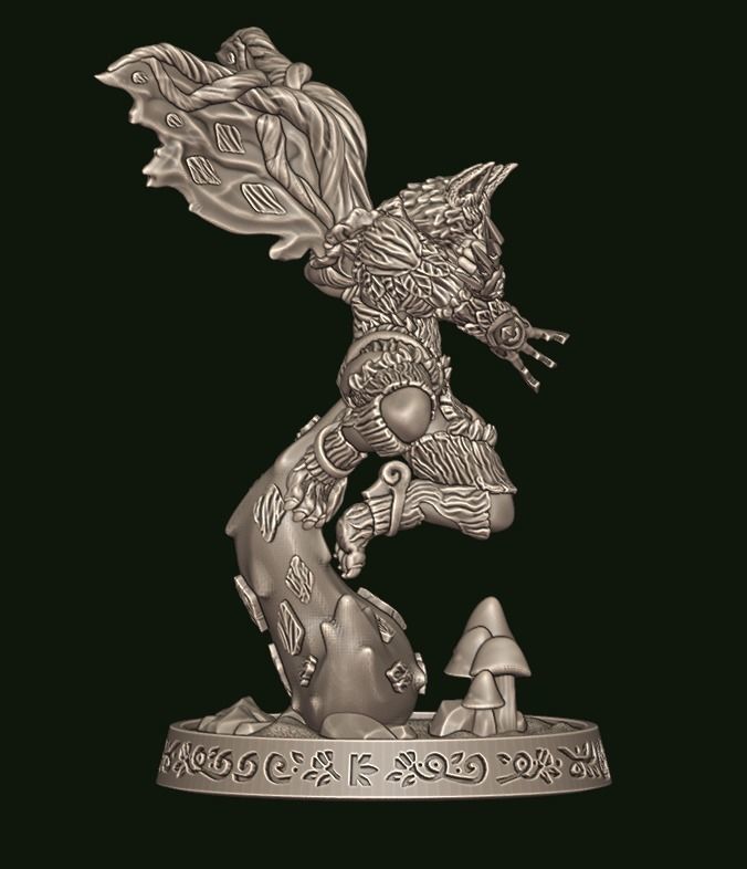 avatar of the fox 3D print model_2