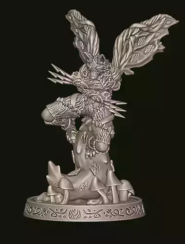 avatar of the fox 3D print model