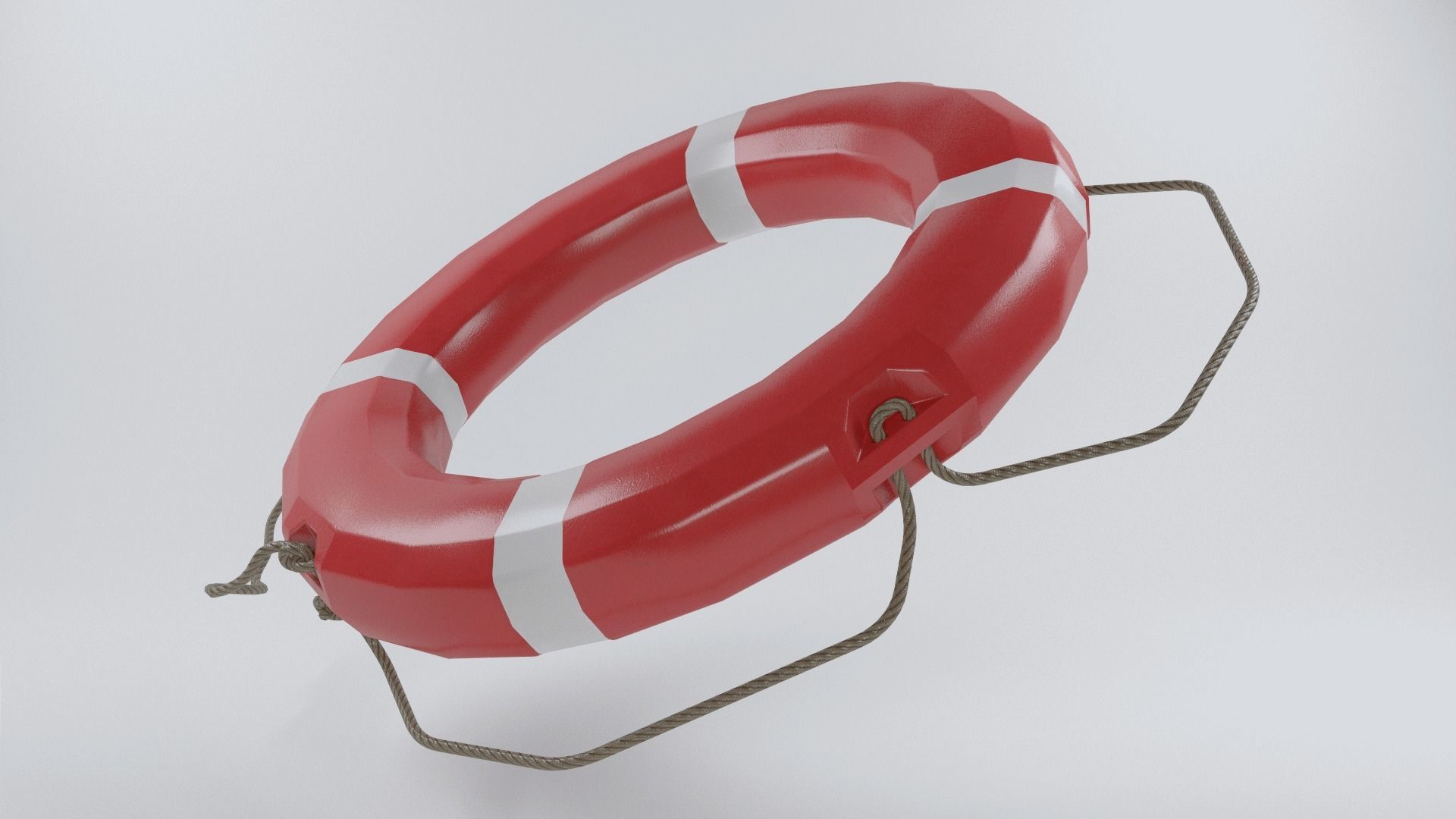Lifeline Rescue Emergency Survival Safety line Free low-poly 3D model_4