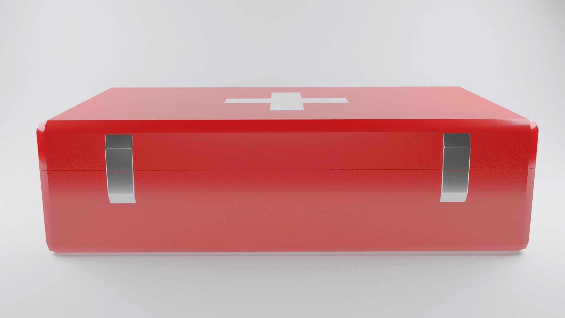 Medical cabinet First aid kit Medication storage Emergency Free low-poly 3D model_3