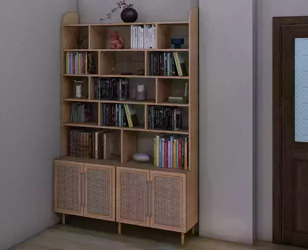 Bohemian Bookshelf