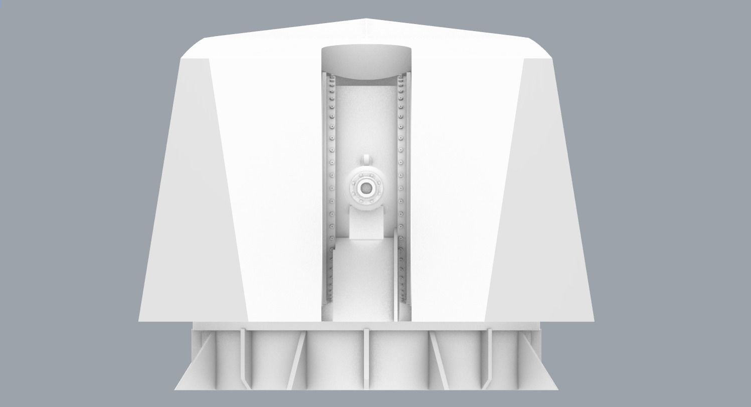 OTO Melara 76mm PM 3D print model_18