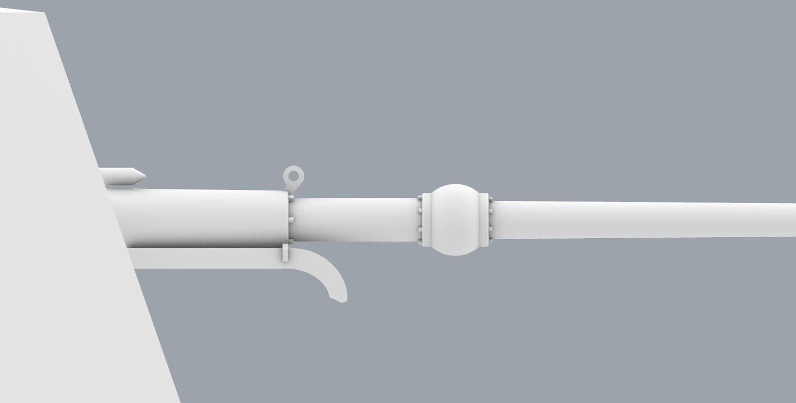 OTO Melara 76mm PM 3D print model_15