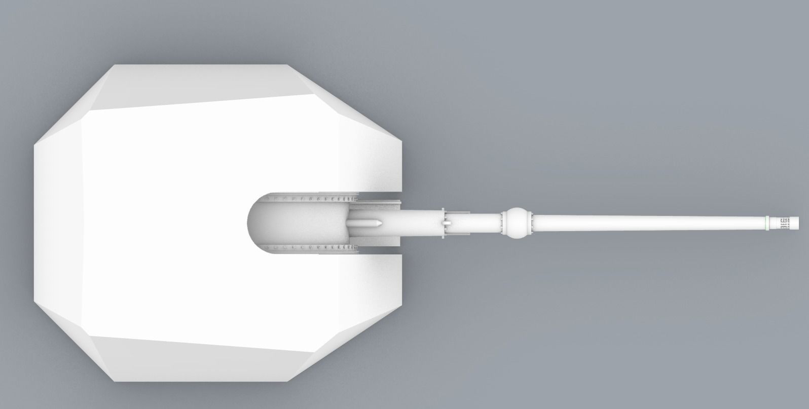 OTO Melara 76mm PM 3D print model_11