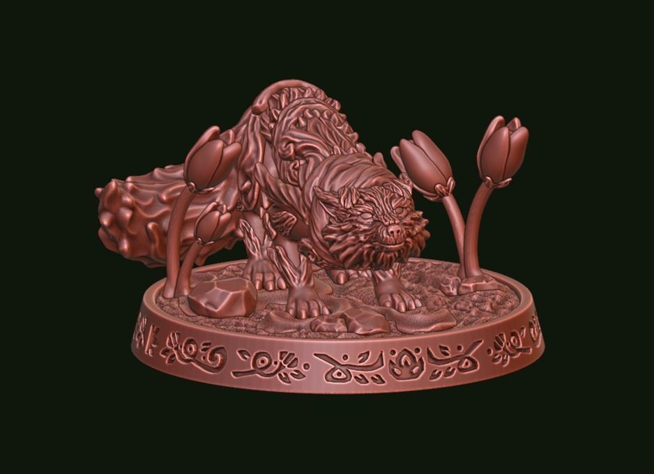 avatar of the fox 2 3D print model_2