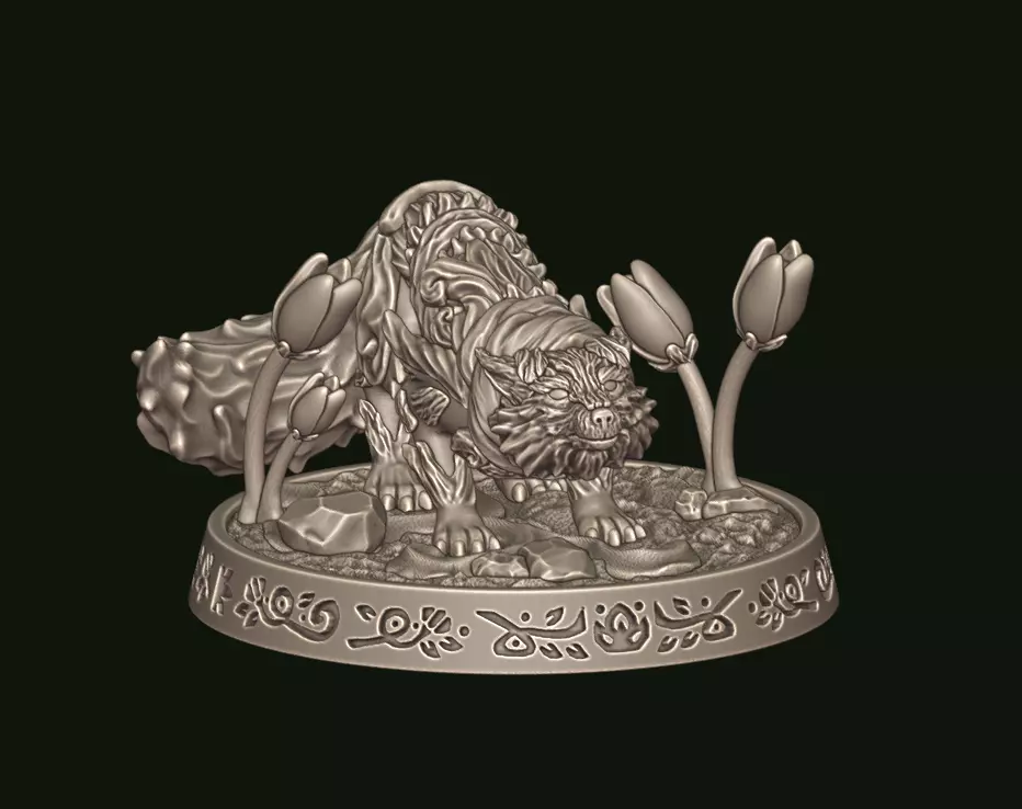 avatar of the fox 2 3D print model_0