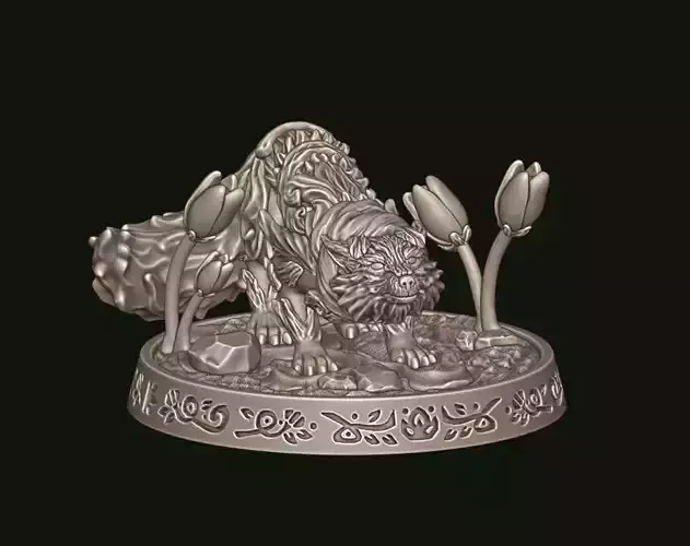 avatar of the fox 2 3D print model