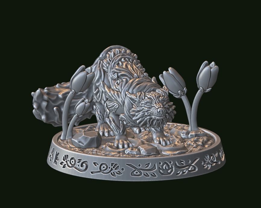 avatar of the fox 2 3D print model_1